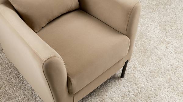 Кресло для отдыха Барселона ТК 670 велюр Diagonal 290 бежевый