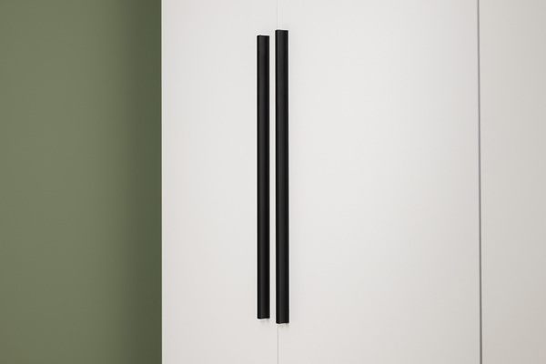 Прихожая Эйр композиция 2 белый PE шагрень, собирается на любую сторону