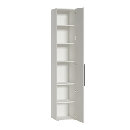 Гостиная Эйр композиция 2 белый PE шагрень, собирается на любую сторону