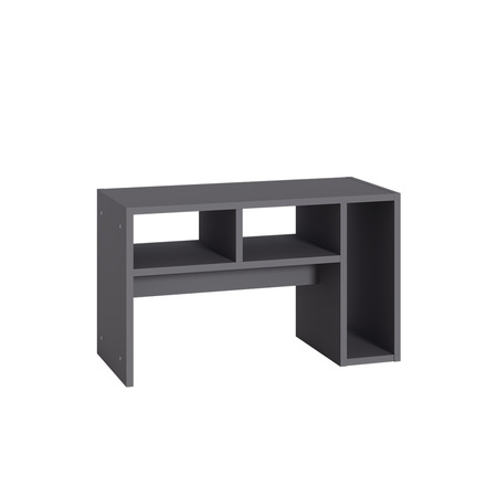 Стол журнальный, подставка Эйр 12.114 серый графит 0162 РЕ, вертикальная и горизонтальная установка