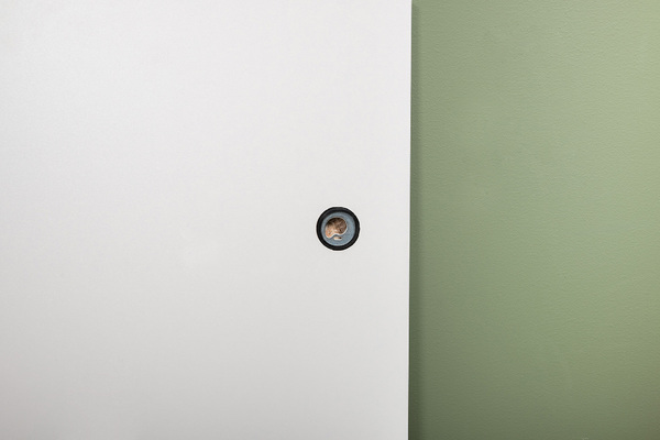 Прихожая Эйр композиция 2 белый PE шагрень, собирается на любую сторону