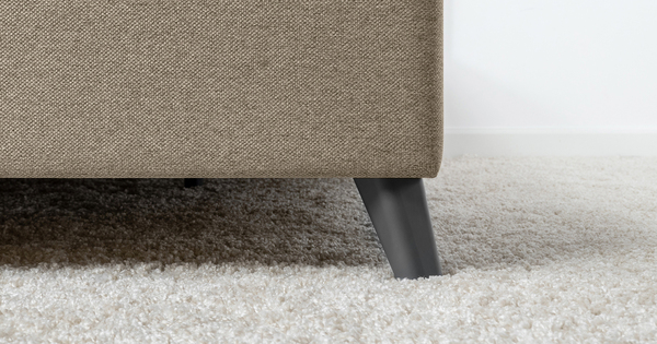 Кровать Миа 140 рогожка бежево-коричневый, кант желтовато-коричневый с ортопедическим основанием и подъемным механизмом