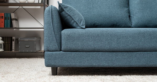 Диван-кровать прямой Макс ТД 288 жаккард Анри 24 синий деним