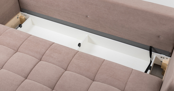 Диван-кровать прямой Невада ТД 570 велюр Vendetta 4 латте