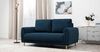 Диван-кровать прямой Оникс ТД 208 велюр Ocean 017 синий