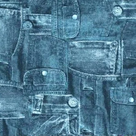 Детское кресло без подлокотников Логика обивка ткань саржа Т18 джинса, крестовина пластик, без качания